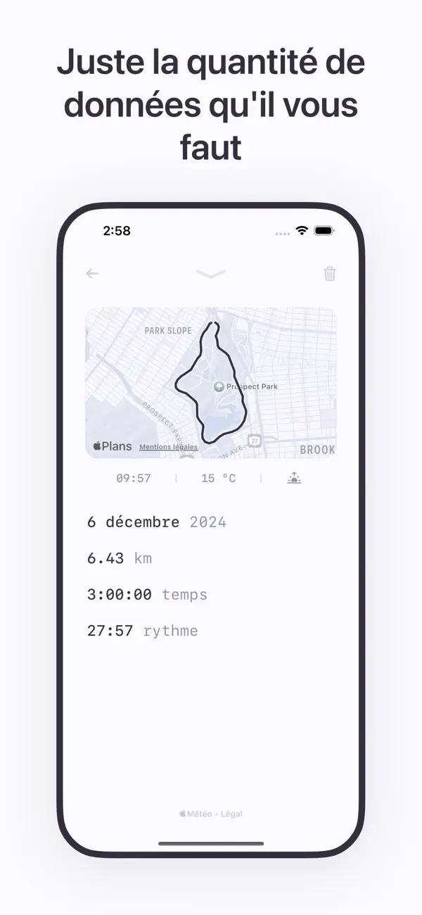Screenshot #3 pour Miles - Suivi de Course