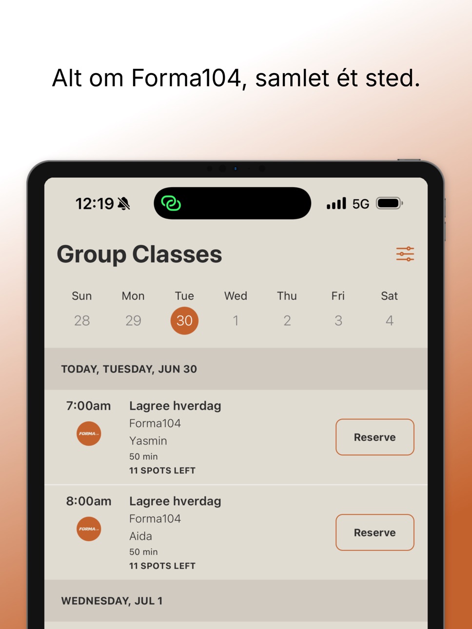 iPad screenshot