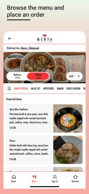 Menya Ramen House screenshot 2