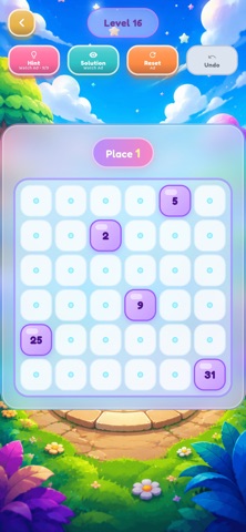 Number Chain: Logic Grid screenshot