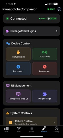 Pwnagotchi Companion screenshot