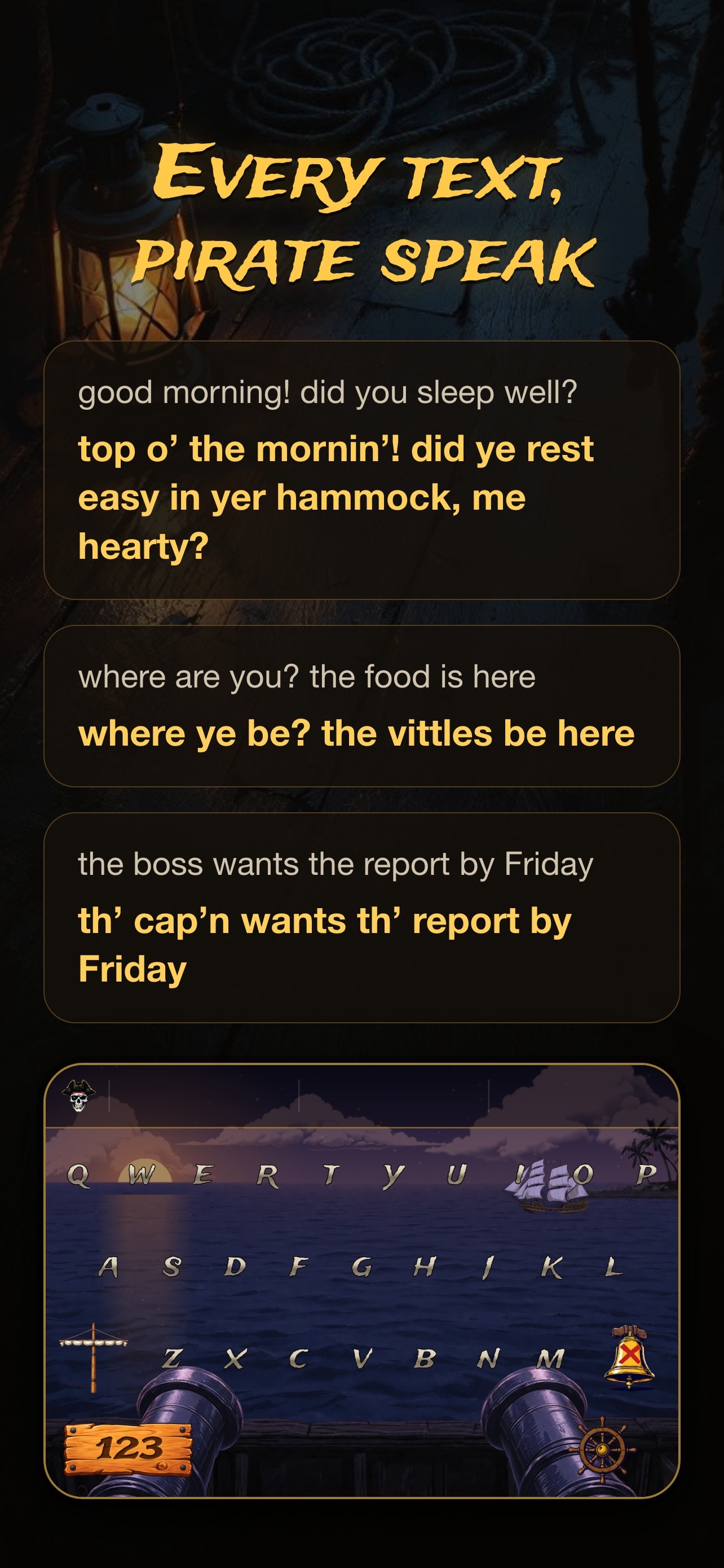 Screenshot 3 of Pirate Keys