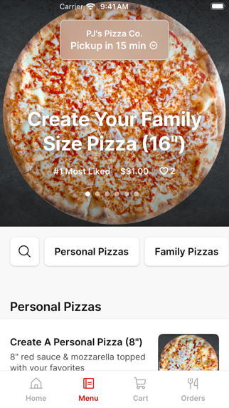 App screenshot