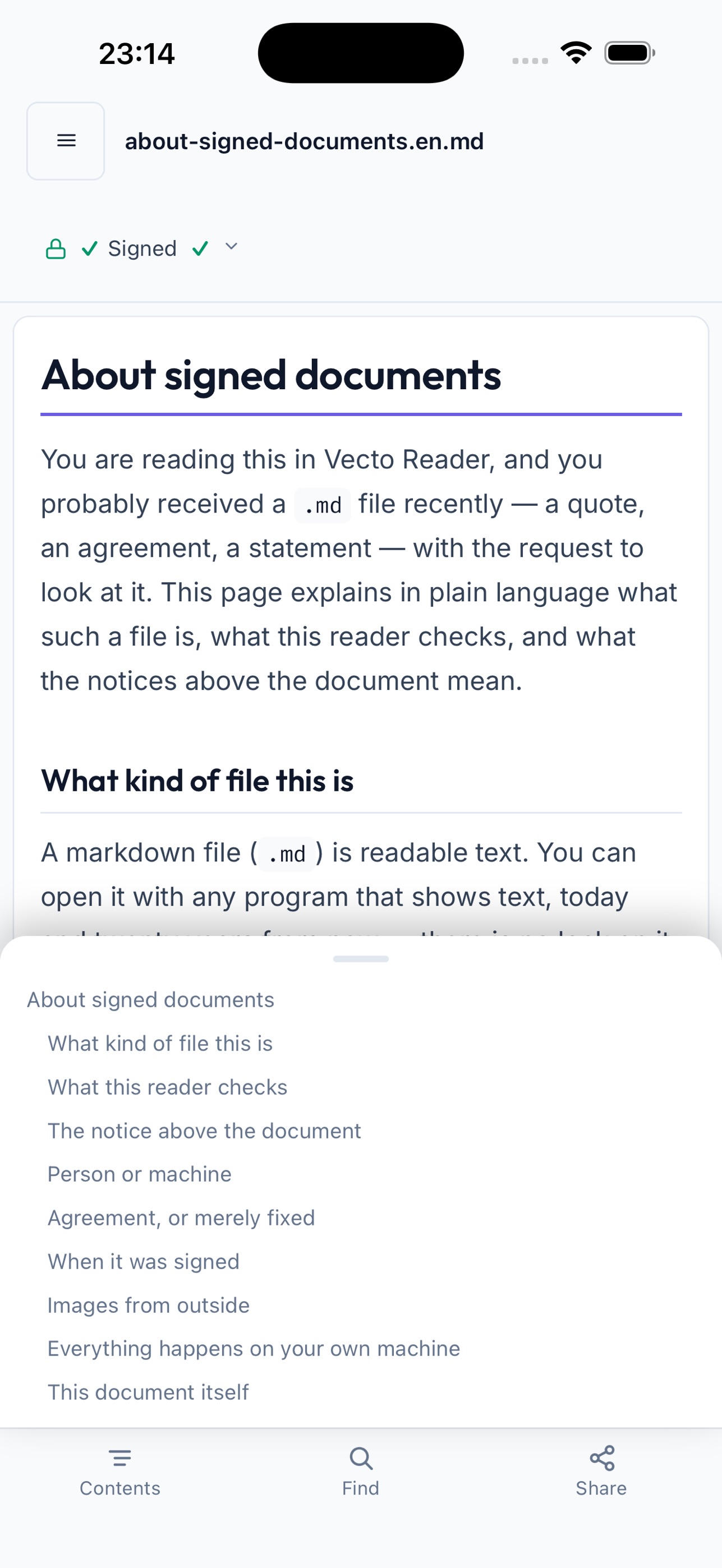 Screenshot 2 of Vecto Reader
