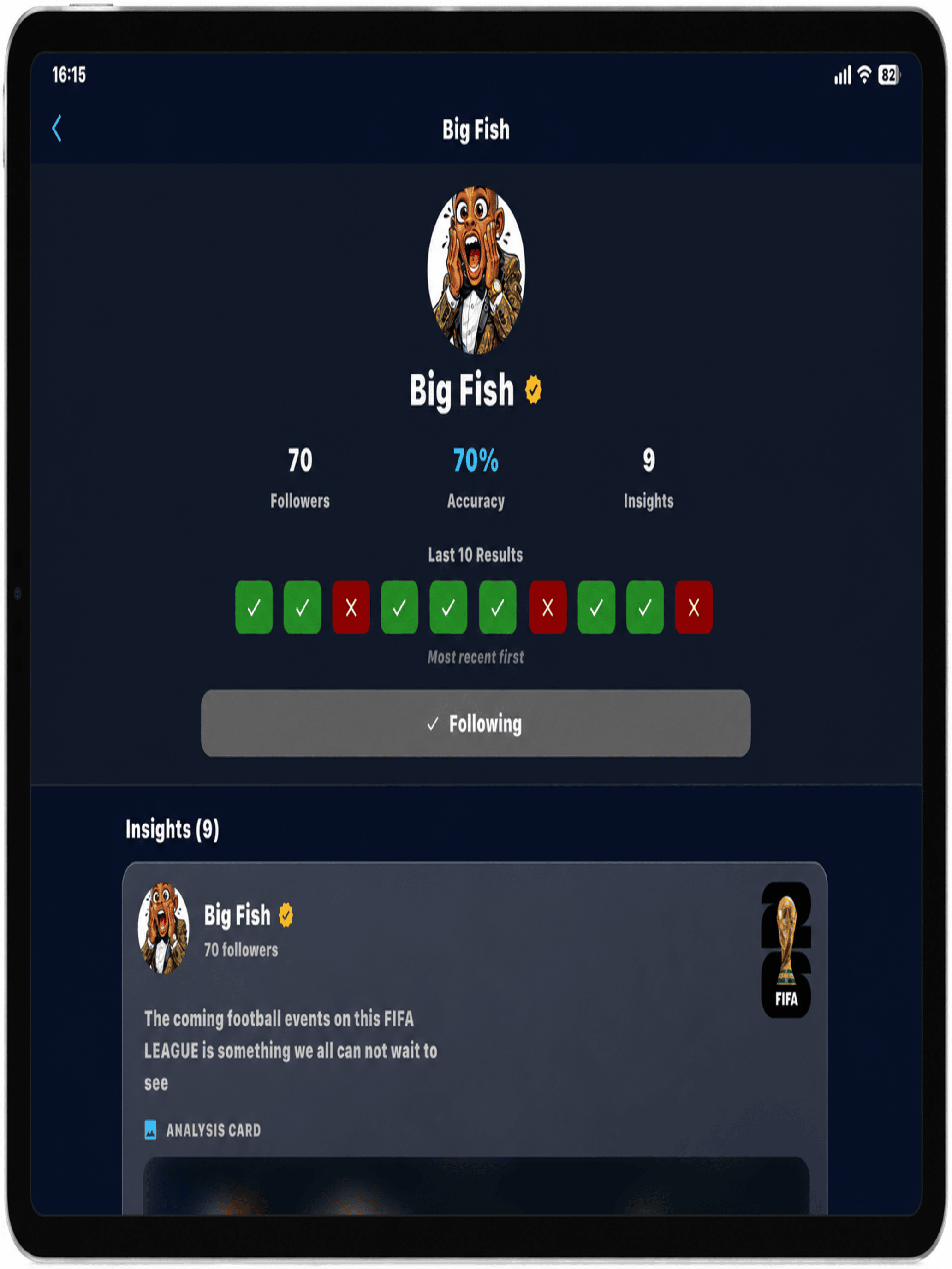 Oddsgram screenshot 12