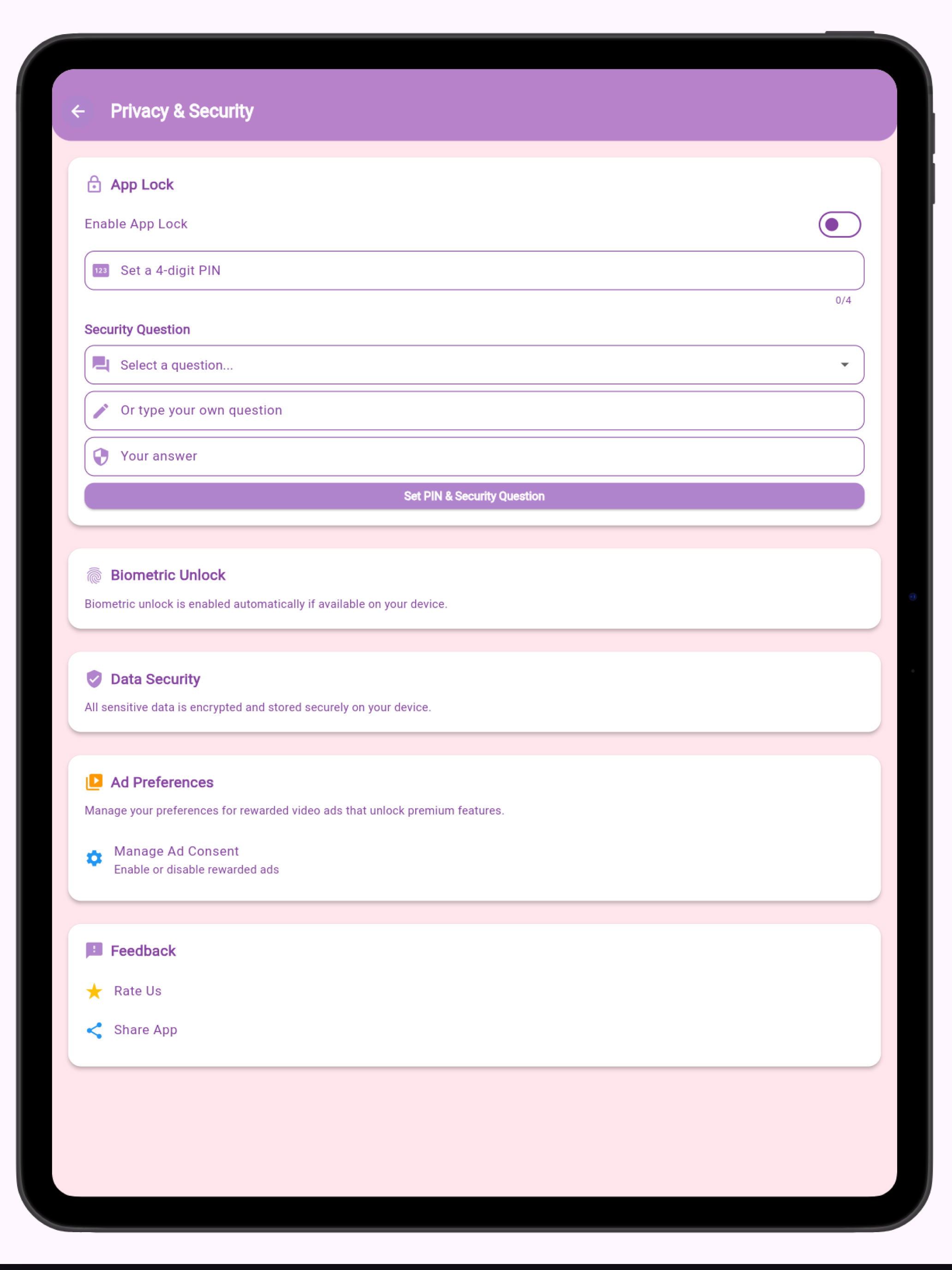 LunaCycle: Period Tracker