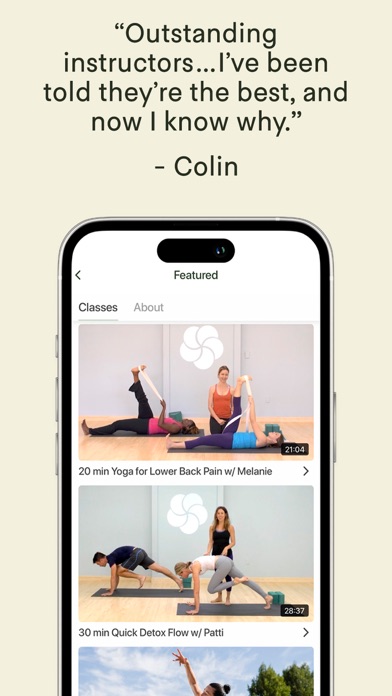 YogaWorks: Yoga & Pilates Flow Screenshot