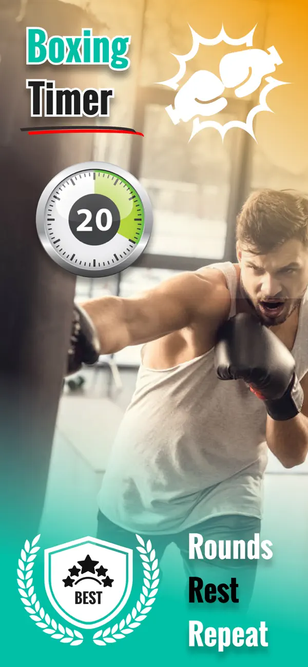 Screenshot #1 pour Minuteur boxe  l’entraînement