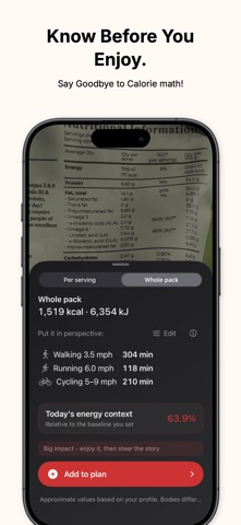 SnackScan screenshot