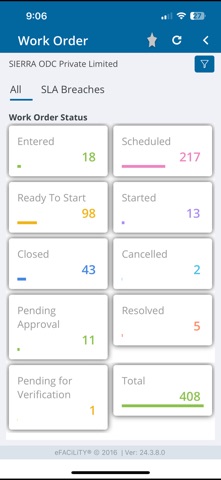 eFACiLiTY® SaaS Screenshot 5 of 7