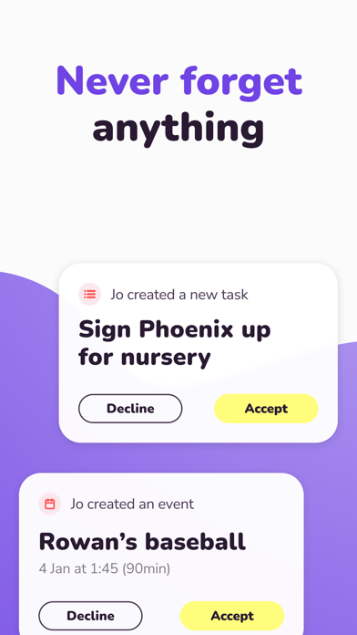 Rejoy Family Organizer Screenshot