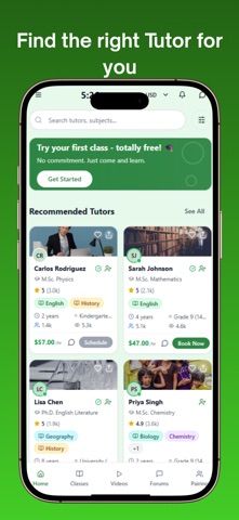 TutorHail: Social learning App Screenshot 2 of 5