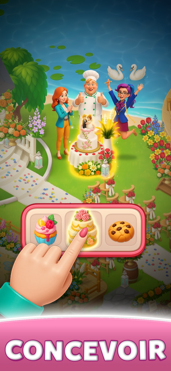 Party Project: Merge Makeover Hack screenshot 5 - iOS game interface