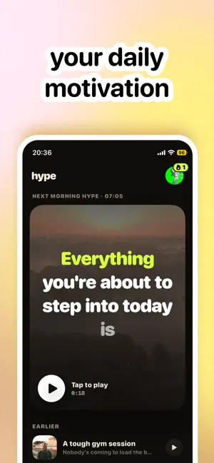 hype - yourself & others up screenshot 1
