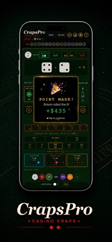 CrapsPro: Casino Craps Screenshot 2 of 5
