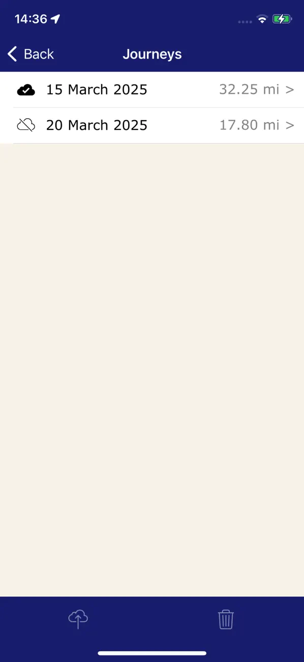 Screenshot #2 pour Motia Mileage Expenses