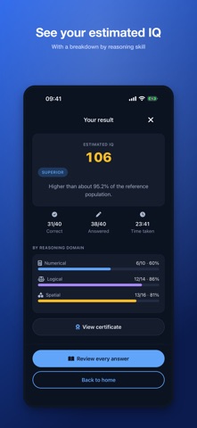 IQ Pro - Brain Test & Training Screenshot 3 of 6