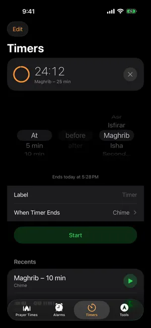 PrayerClock: Prayer Alarms screenshot 4