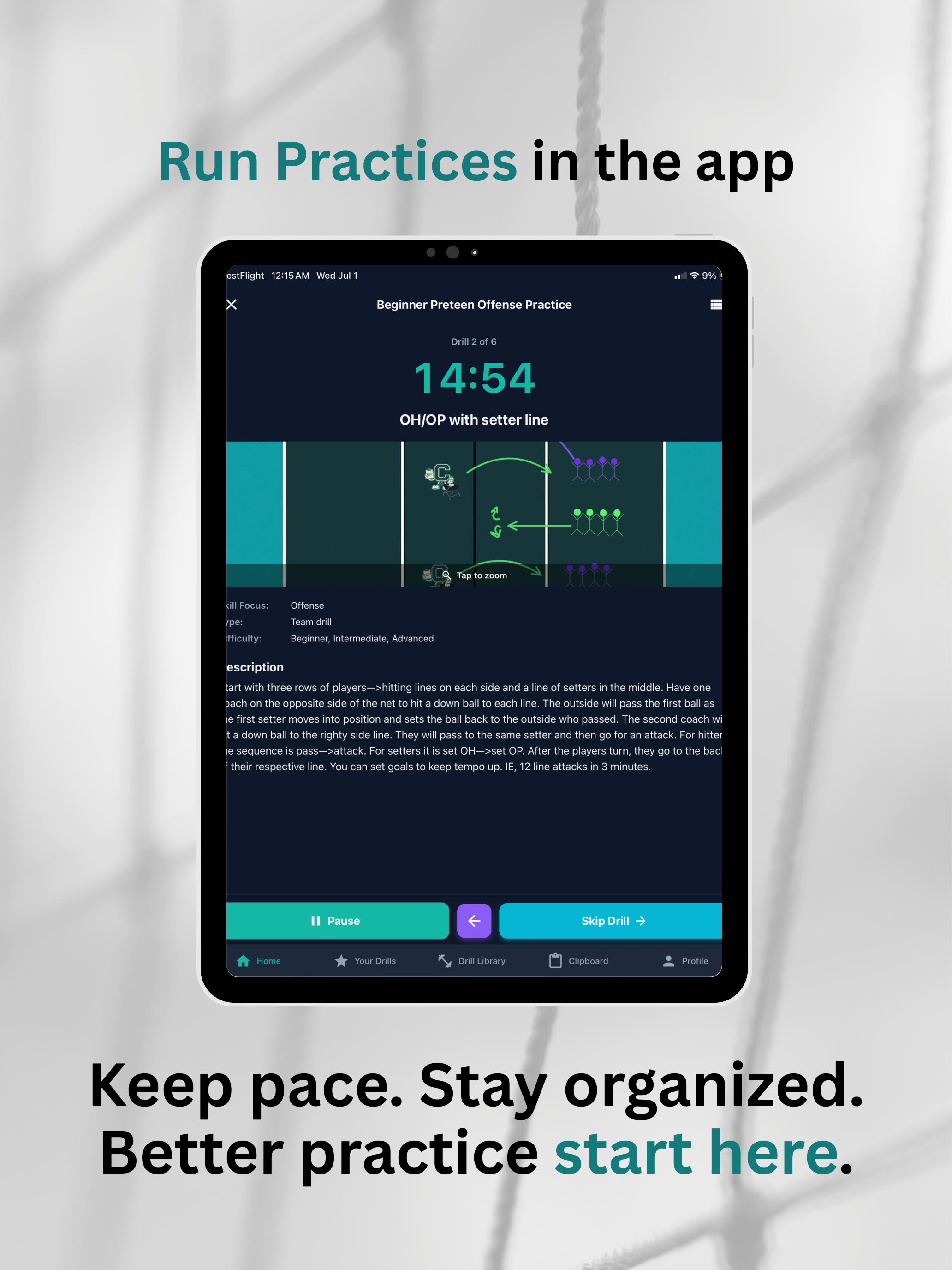 Practice Pro Volleyball screenshot 11