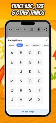 Draw & color freehand tool screenshot