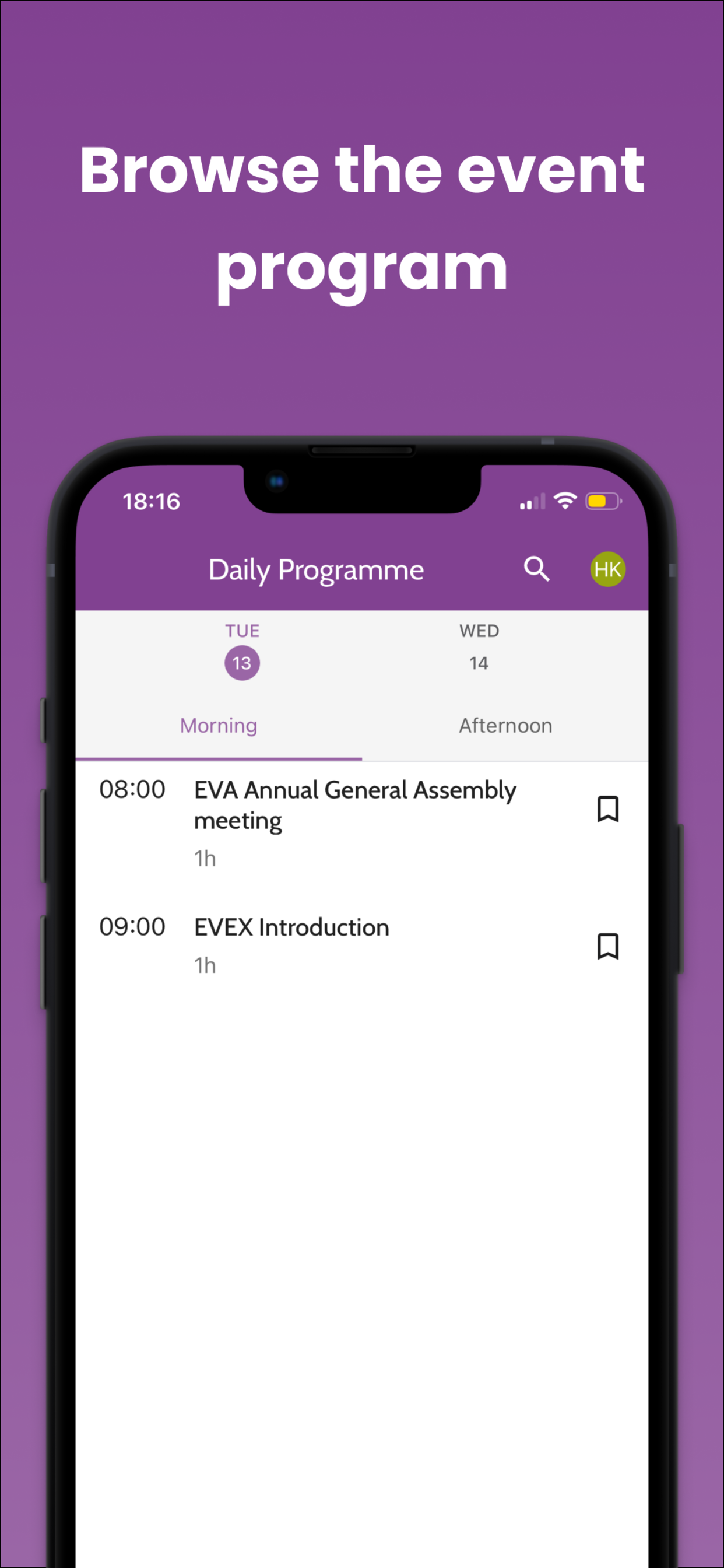 EVA App screenshot 3