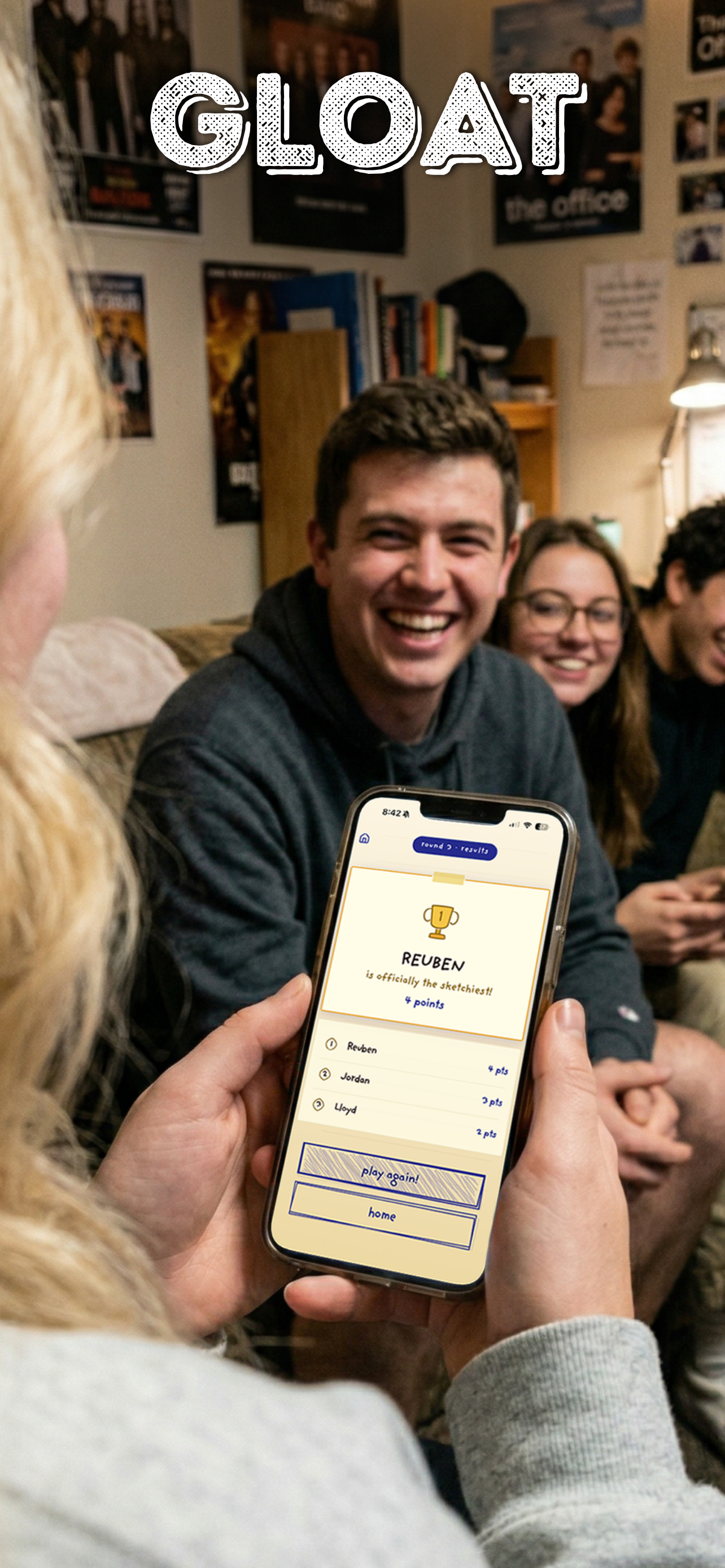 AI Meme Game - Sketchy Friends
