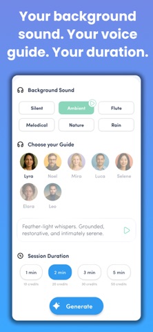 Galinia: AI Meditation, Prayer screenshot