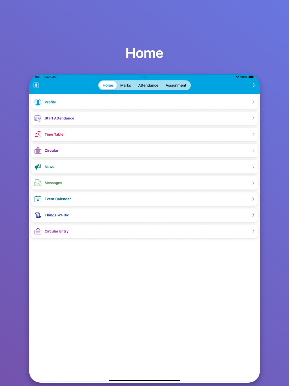 iPad screenshot