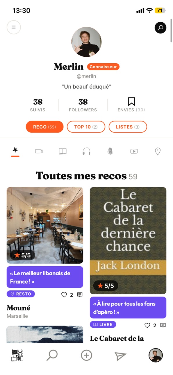 iPhone screenshot