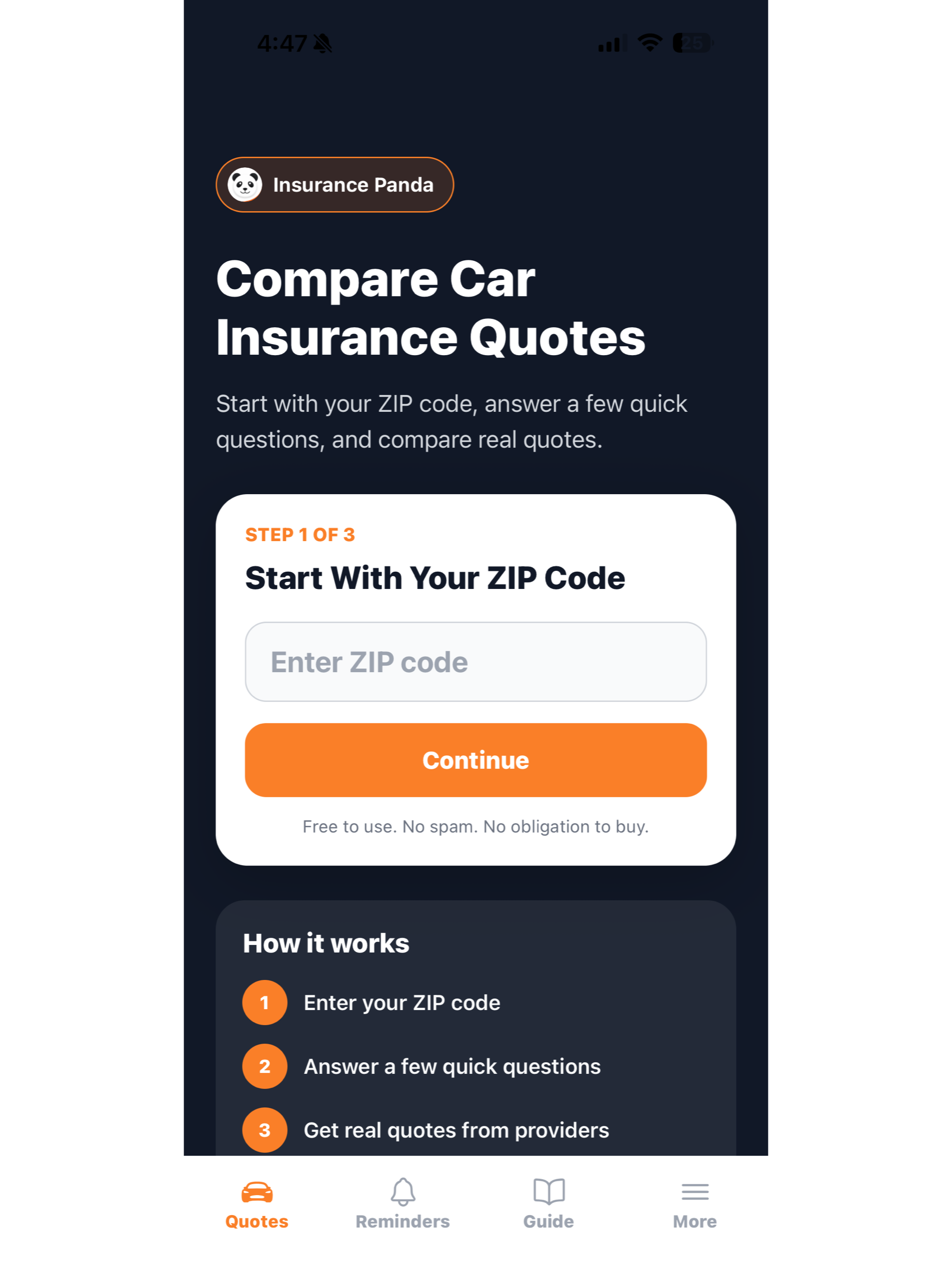 Insurance Panda screenshot 6