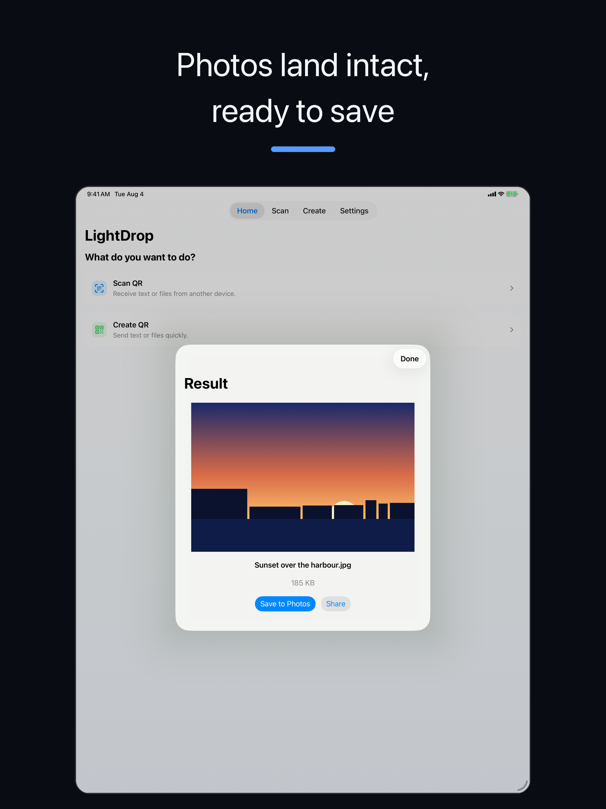 LightDrop - QR Transfer screenshot 9