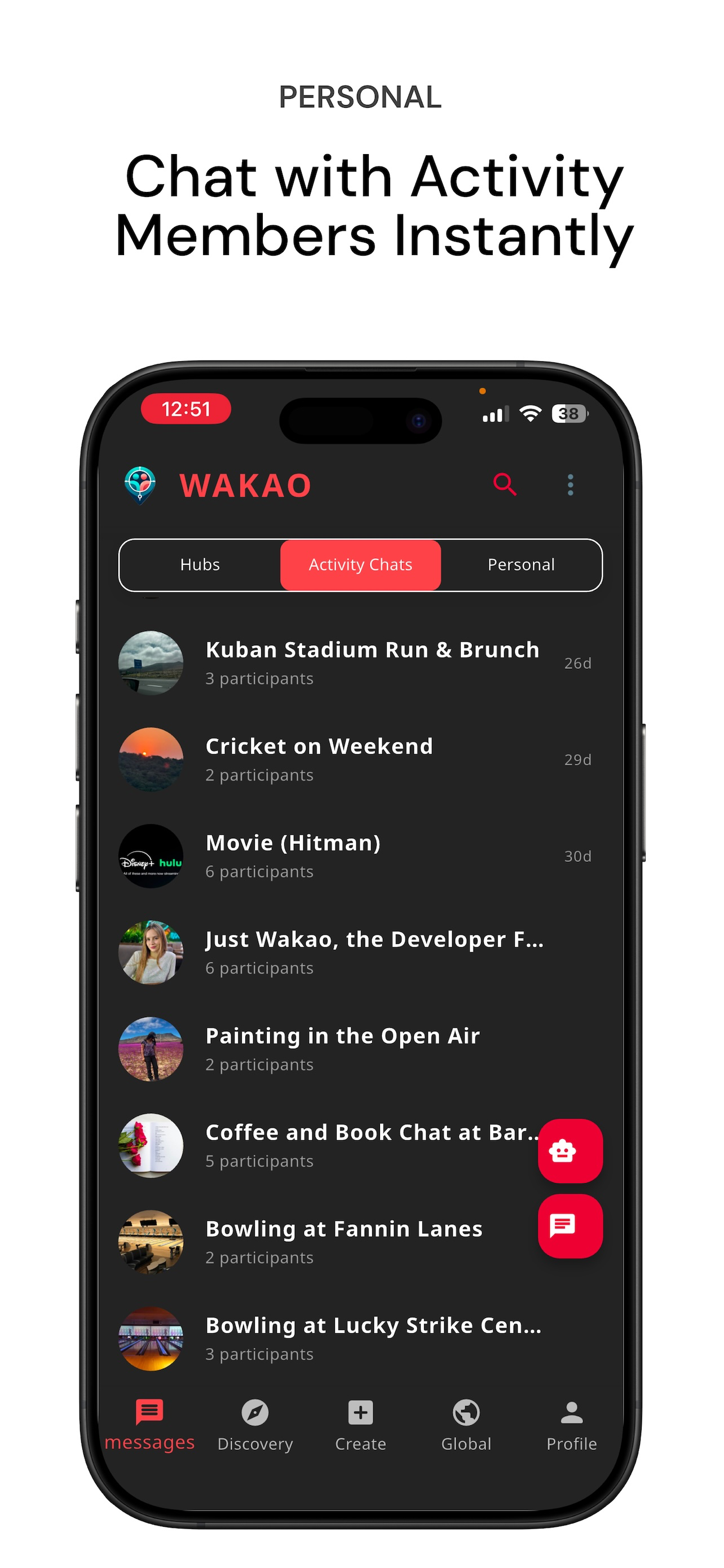 WAKAO: AI Activities & Events screenshot 5