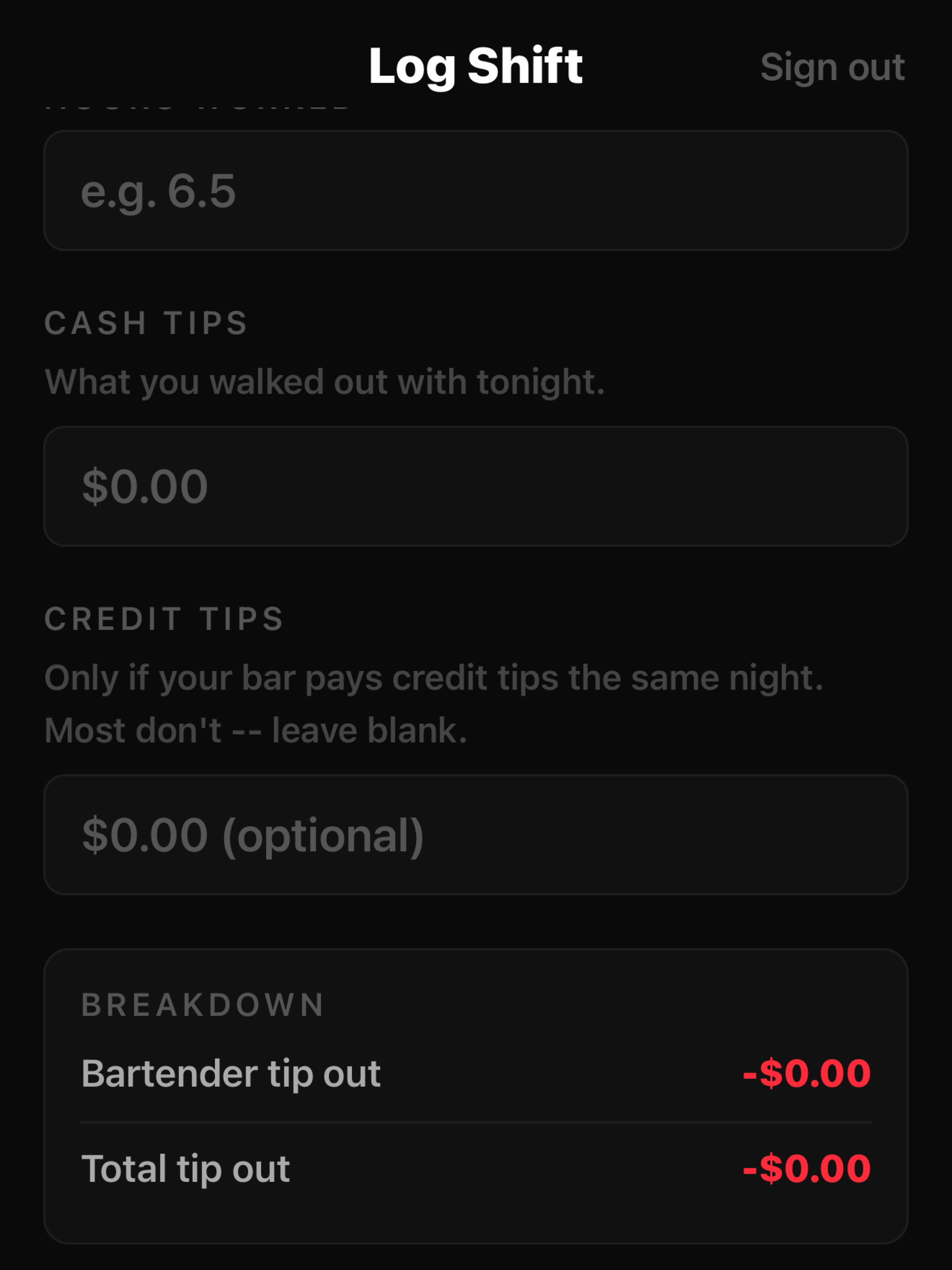 TipTrack: Server Tip Tracker screenshot 7