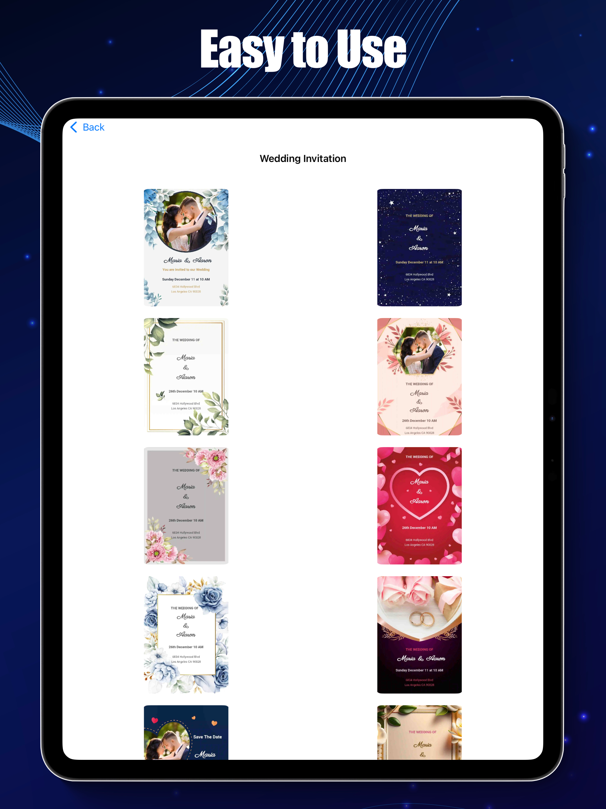 Wedding Invitation - Design