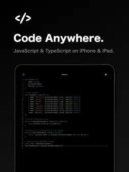 Script: JS & TS Editor screenshot 6