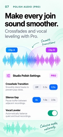MemoMerge: Voice Memo Editor Screenshot 7 of 8