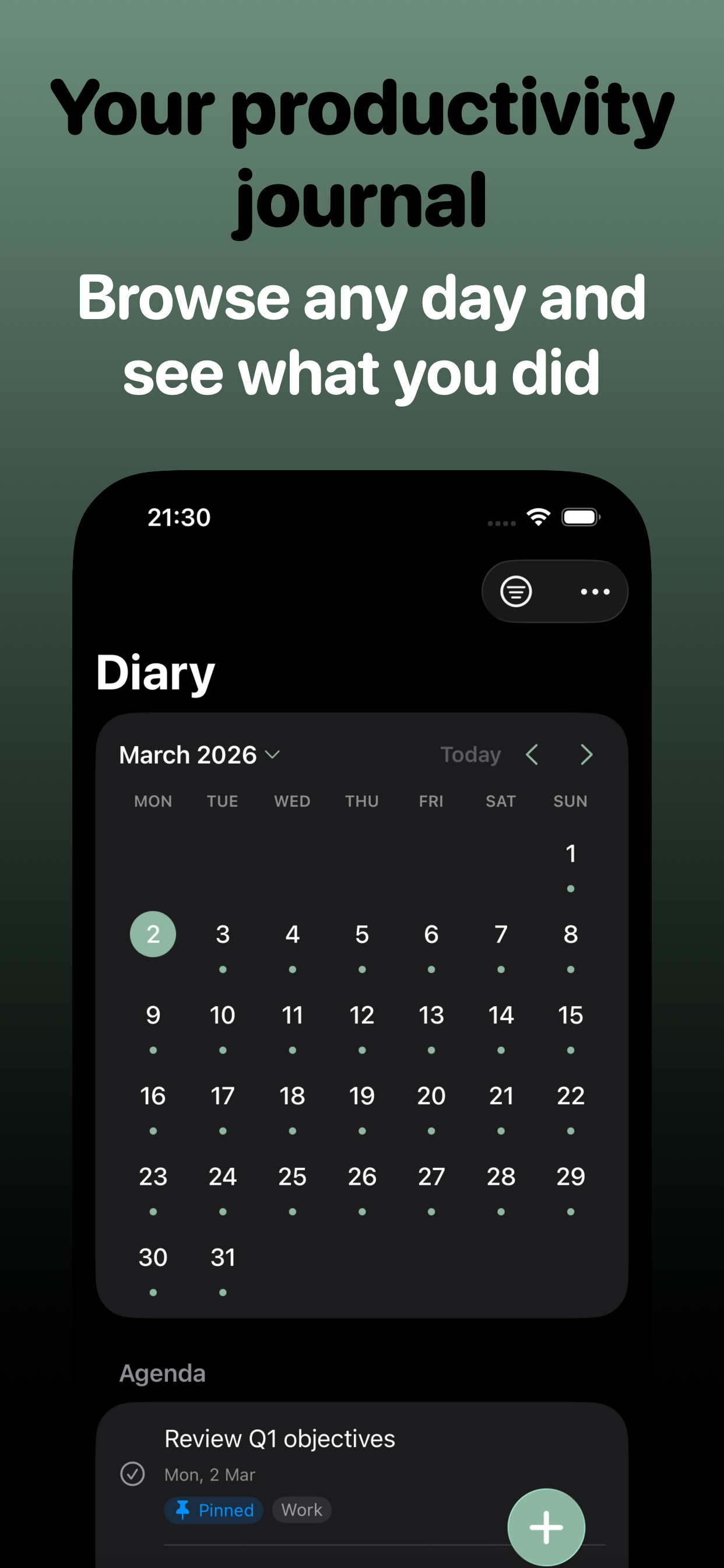 essentia - Personal Planner