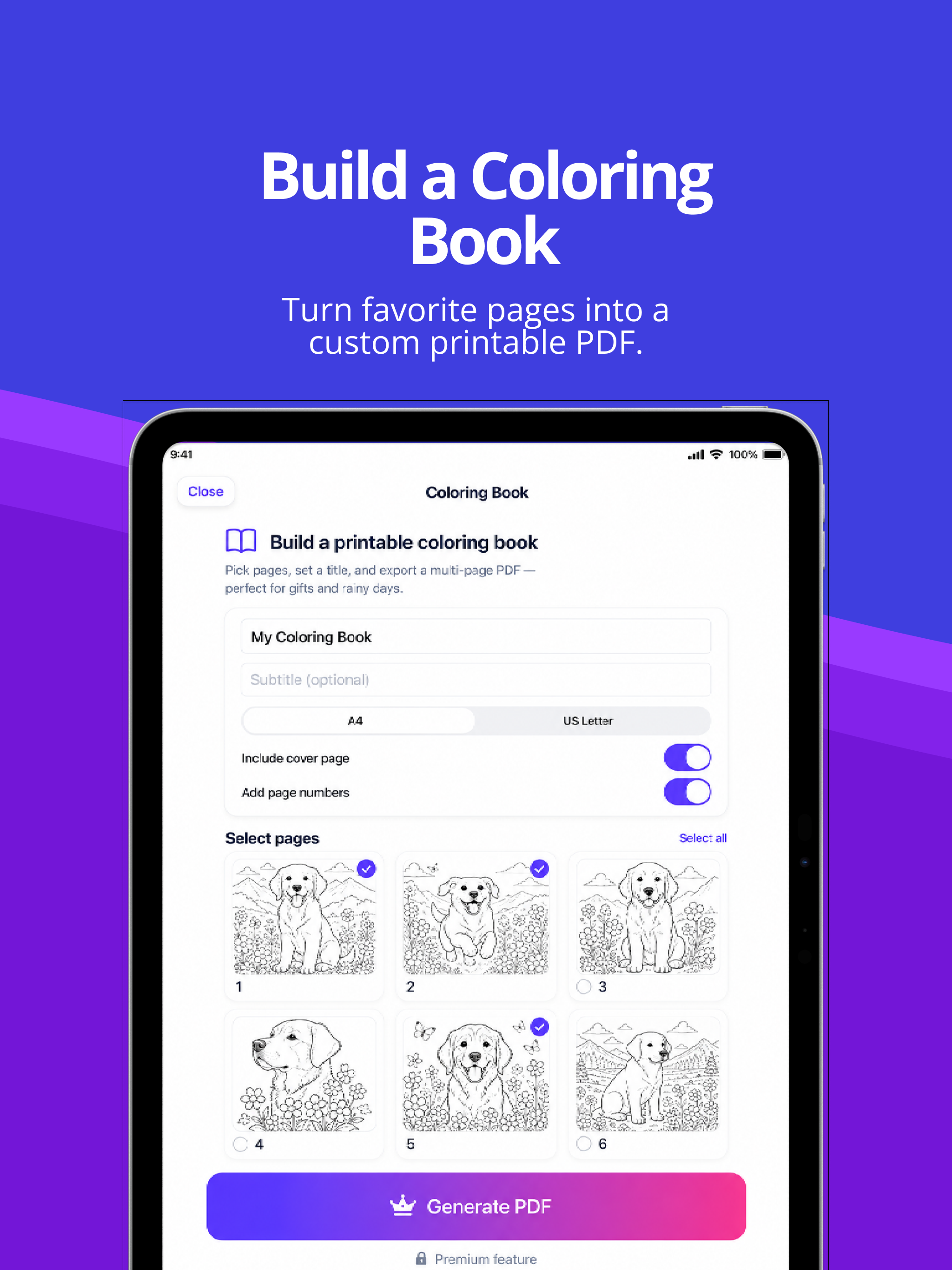 AI Coloring Book Maker screenshot 10