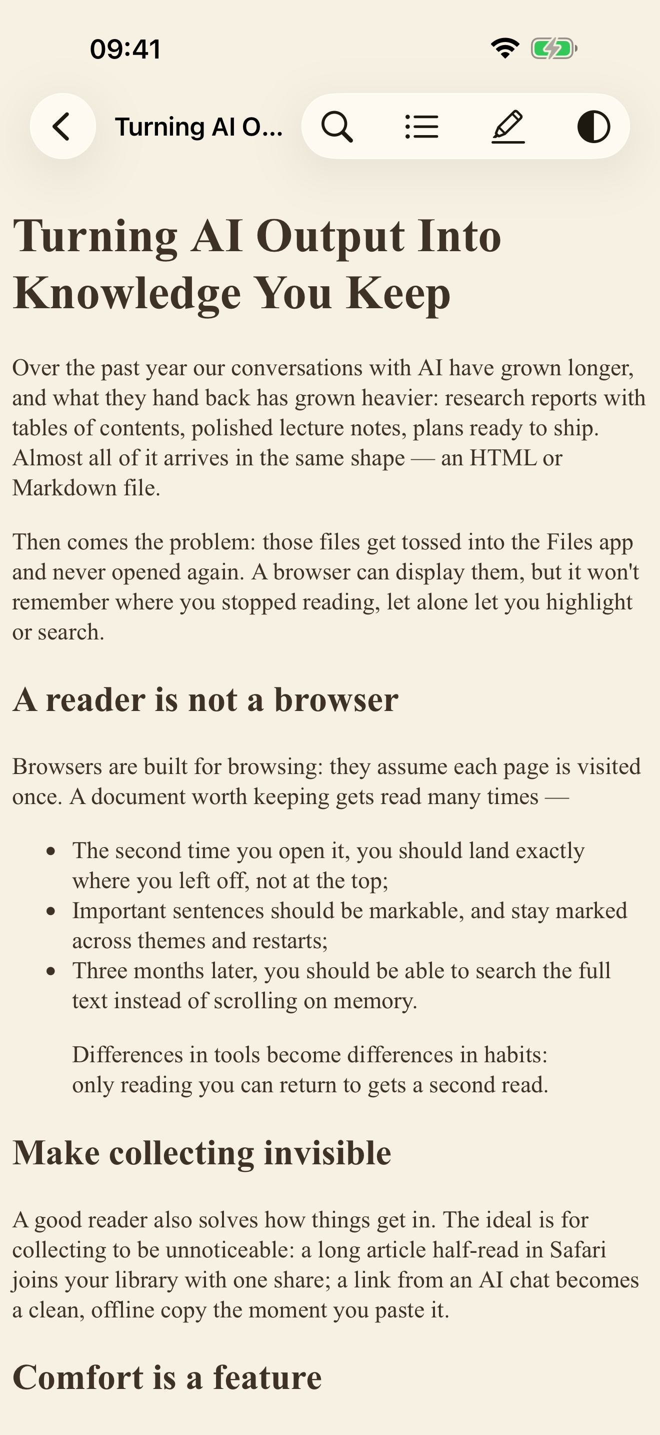 SuiRead: HTML Reader screenshot 4