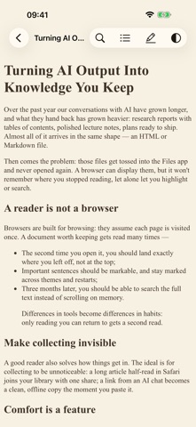 SuiRead: HTML Reader Screenshot 4 of 5