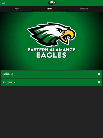 Eastern Alamance Eagles iPad screenshot