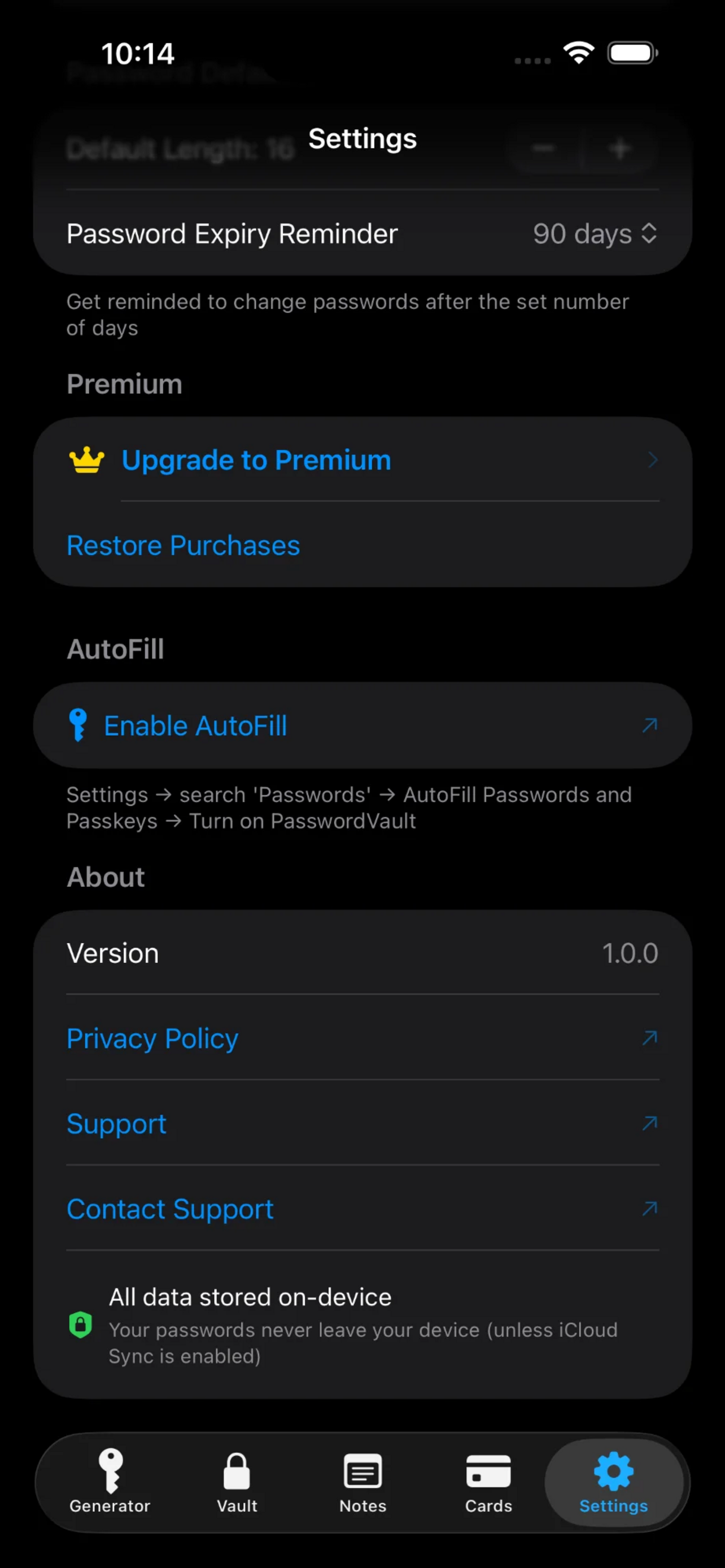 My PasswordVault Pro