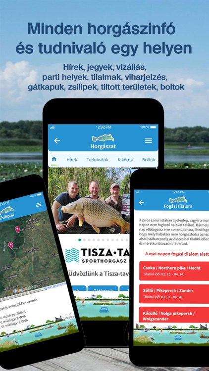 Tisza-tó App screenshot-4