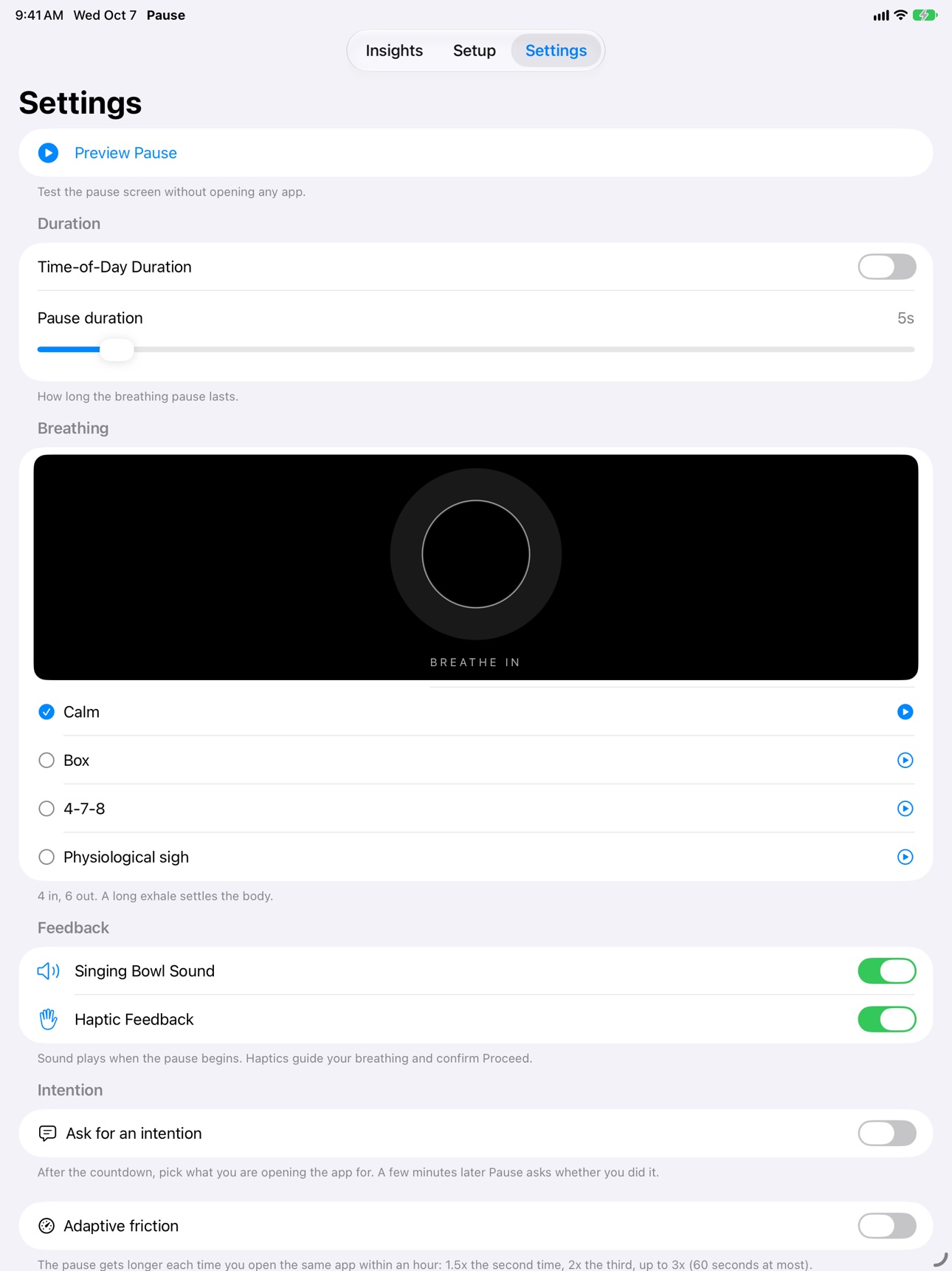 Screenshot 6 of Pause – Mindful Phone Breaks