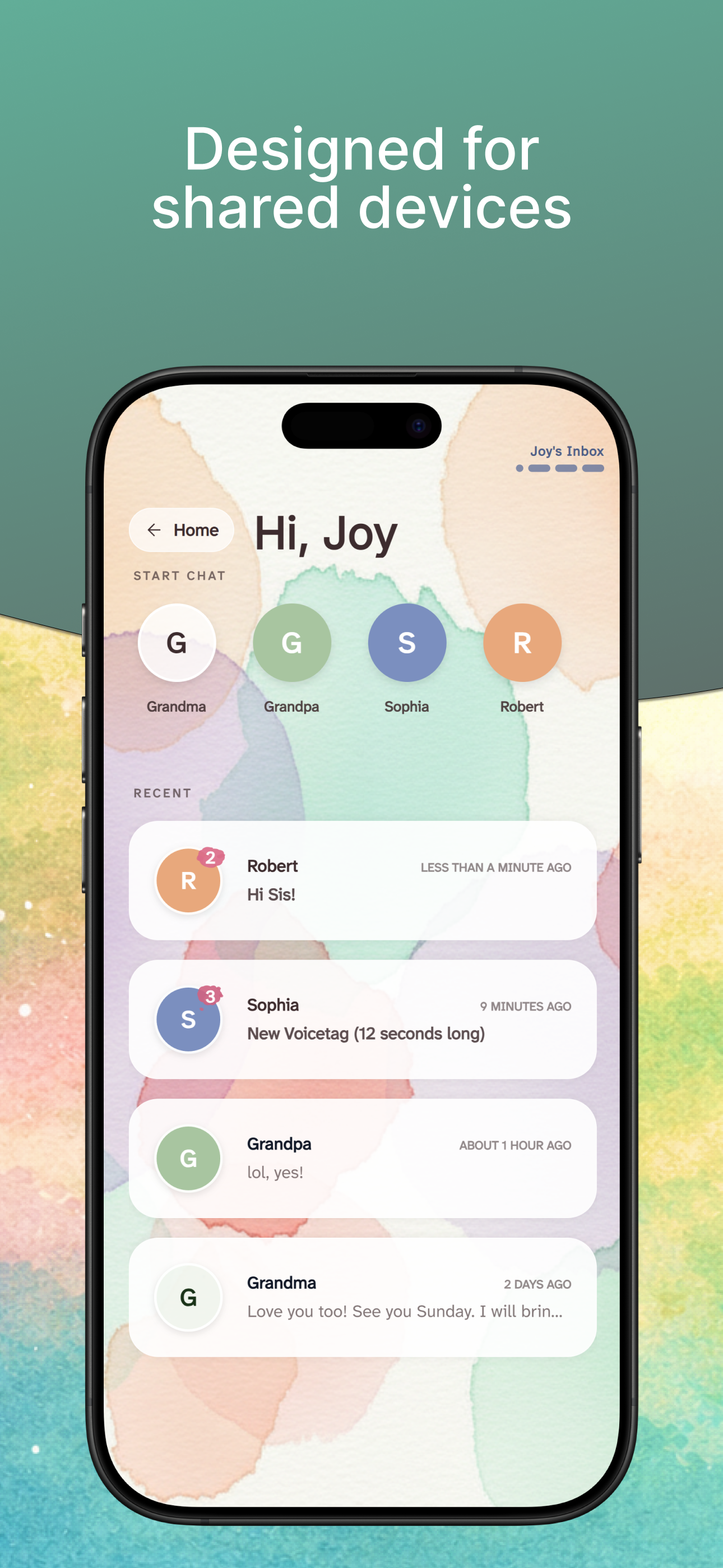 Phonetag Family Messenger