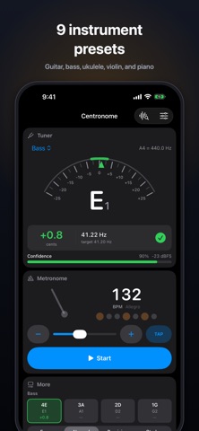 Centronome: Tuner & Metronome Screenshot 5 of 5