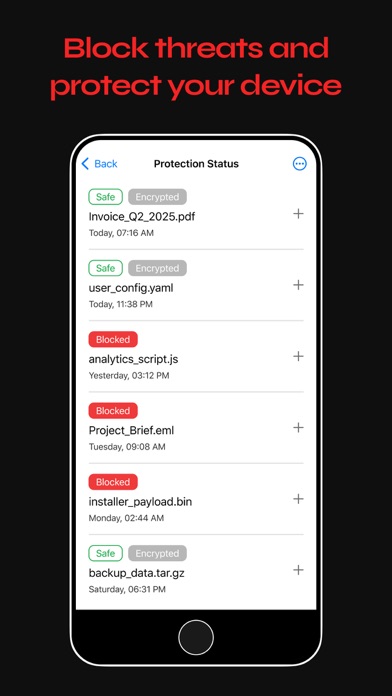 Safe Scan – Data Protection iPhone screenshot 3