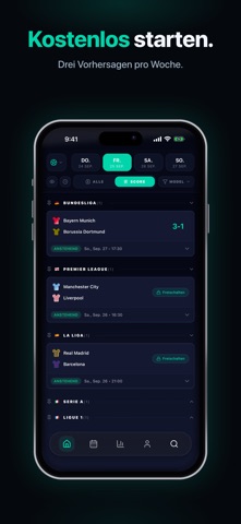 ScoreGPT: KI Fußball Prognose iPhone screenshot 6