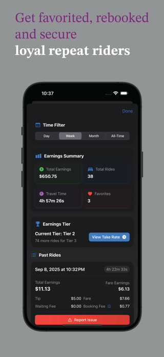 Take Fleet Driver App Screenshot 3 of 5