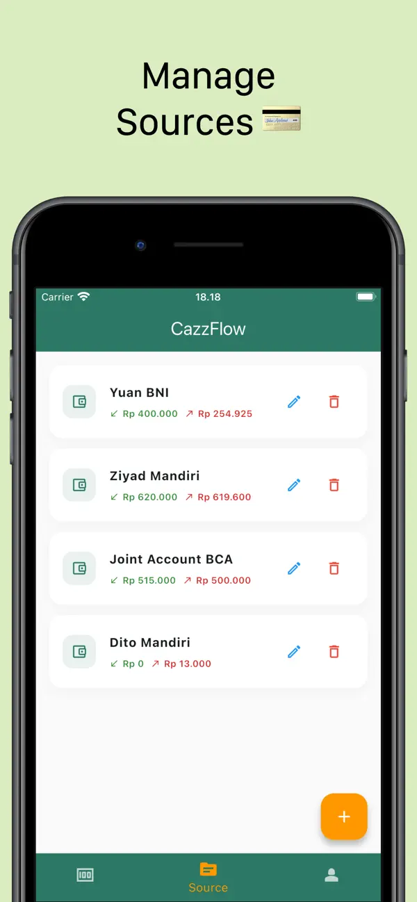 Screenshot #3 pour CazzFlow: Your Team Cash Flow